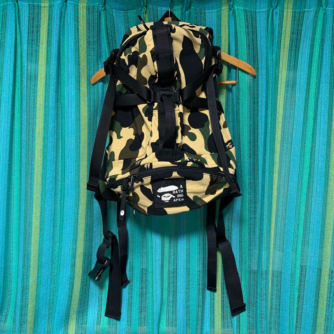A BATHING APE 1ST CAMO BACK PACK 初期 NIGO