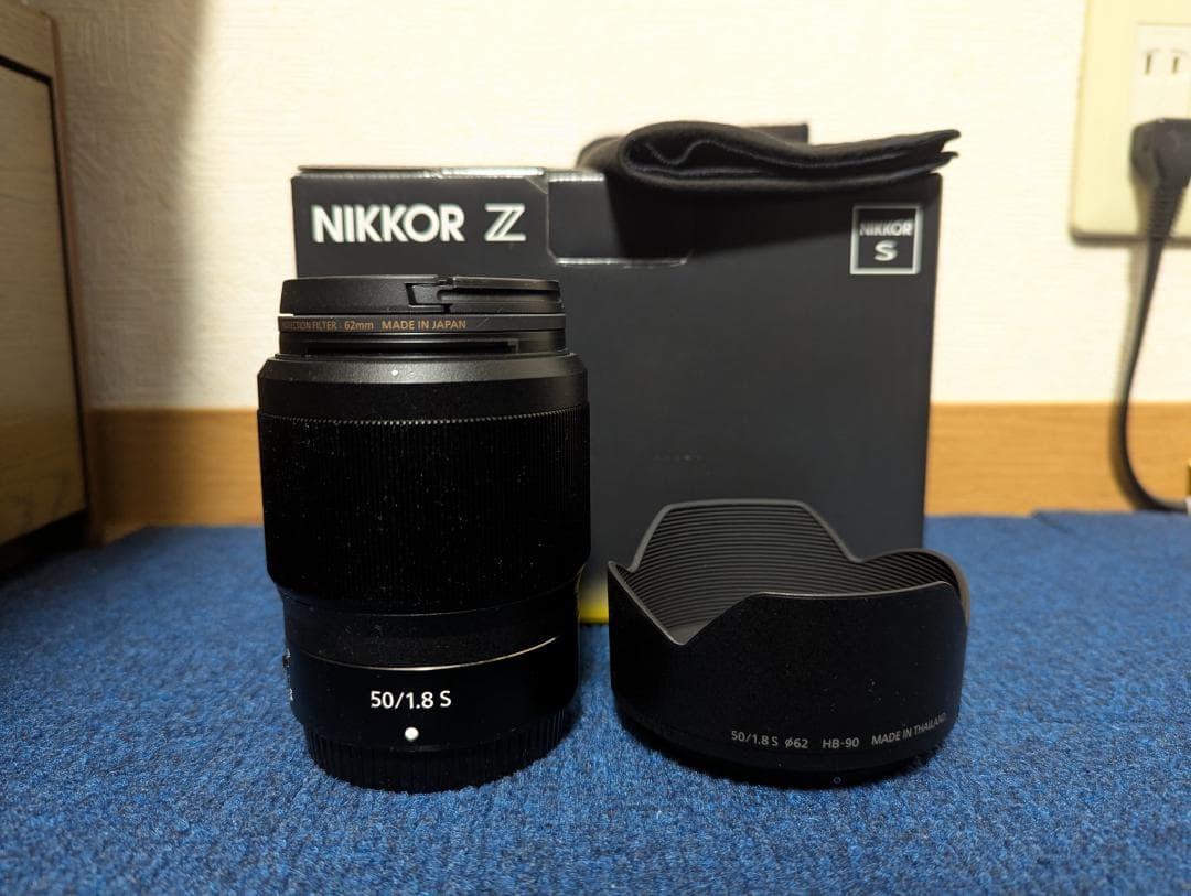 NIKKOR Z 50mm f/1.8 S + レンズプロテクター