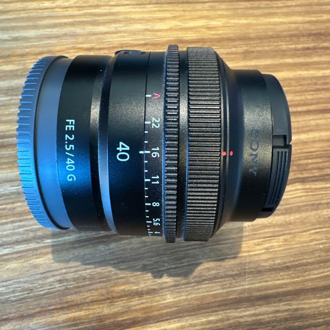 SONY 単焦点レンズ SEL40F25G