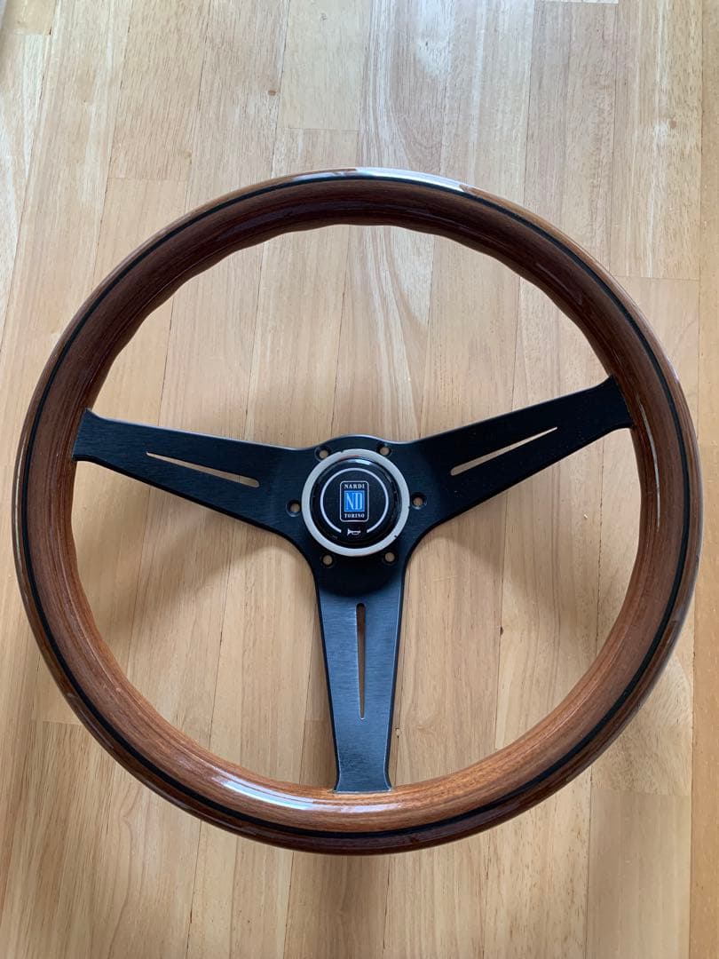ウッド3本スポーク ステアリング