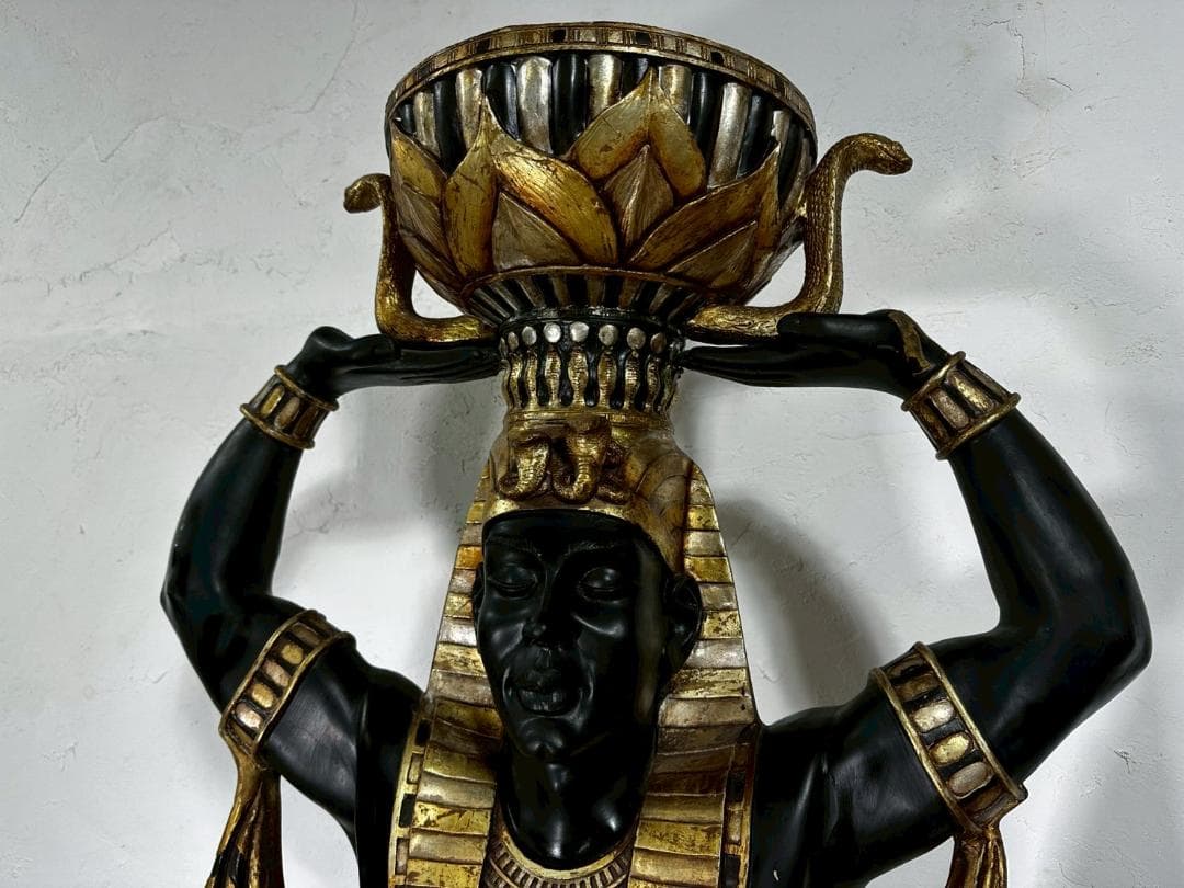 『AW DESIGN』ファラオ像 オブジェ 人形 エジプト置物 RWmis23