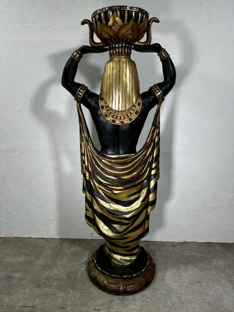 『AW DESIGN』ファラオ像 オブジェ 人形 エジプト置物 RWmis23