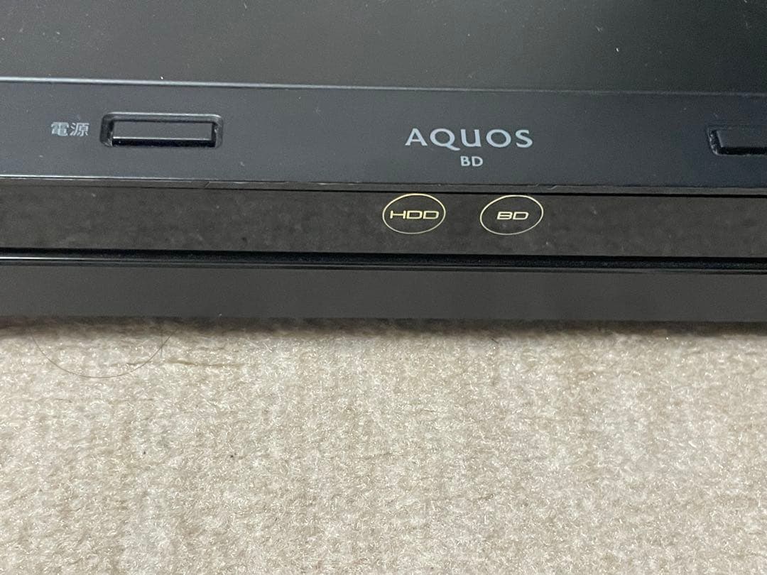 【HDD 1TB】SHARP BDレコーダー 2B-C10BW1　【動作確認済】