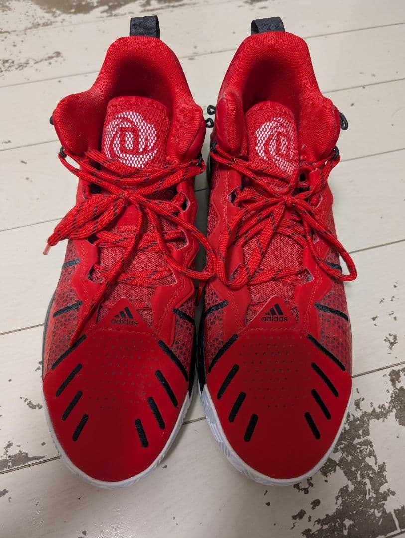 レッド バスケットボールシューズ ハイカット