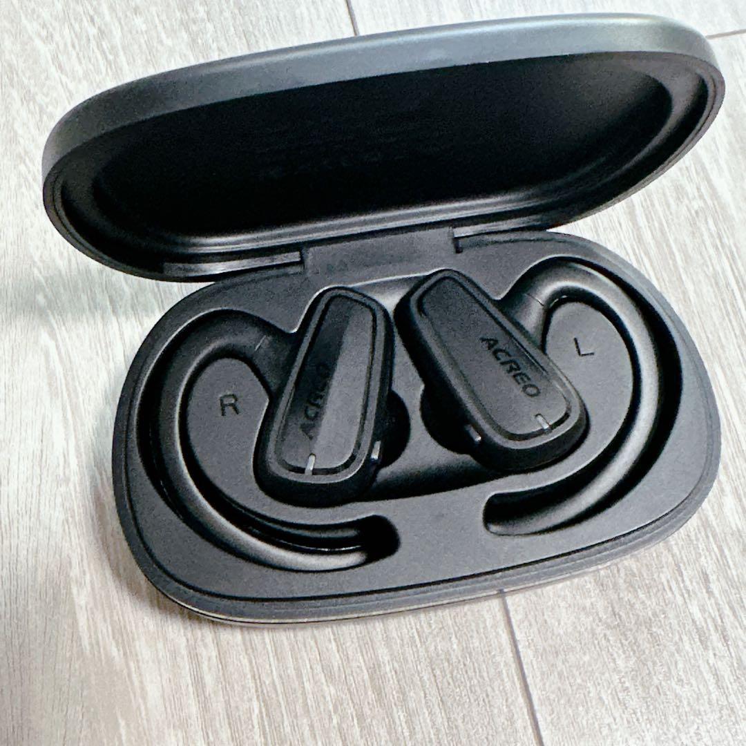 ★[並行輸入品]ACREOAcreo次世代のオープンイヤーヘッドフォン ブラック