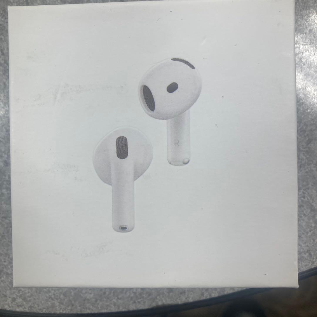 AirPods4本体 ホワイト 充電ケース付き 左耳のみ　ANC機能有