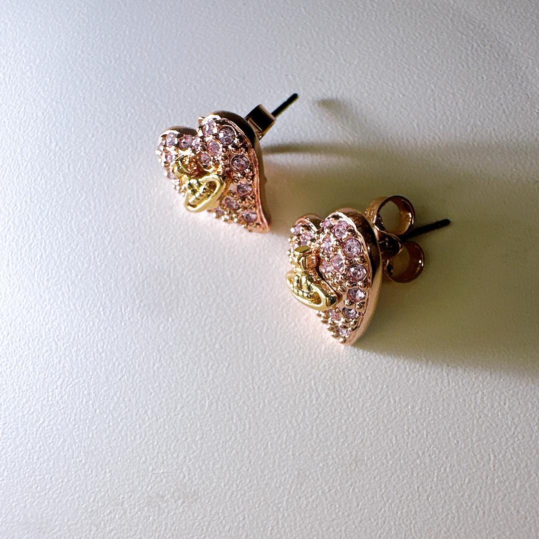 Vivienne Westwood ハート型イヤリング ピアス