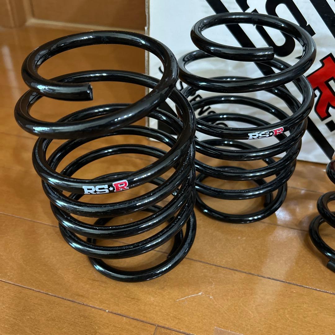 SAN　ワゴンR RS-R ダウンサス　スプリング 4本セット ブラック