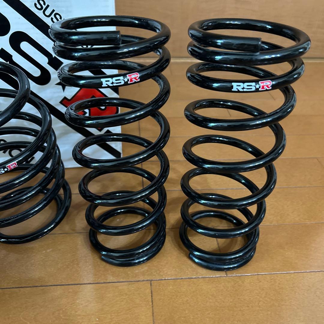 SAN　ワゴンR RS-R ダウンサス　スプリング 4本セット ブラック