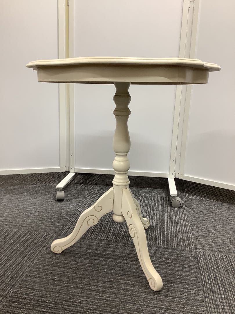 【オシャレな】フレンチテーブル コーヒーテーブル サイドテーブル 花台