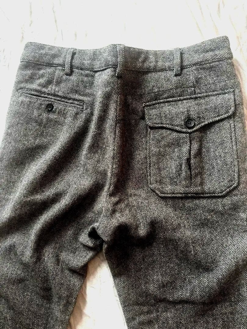 ENGINEERED GARMENTS ウールヘリンボーンパンツ w34