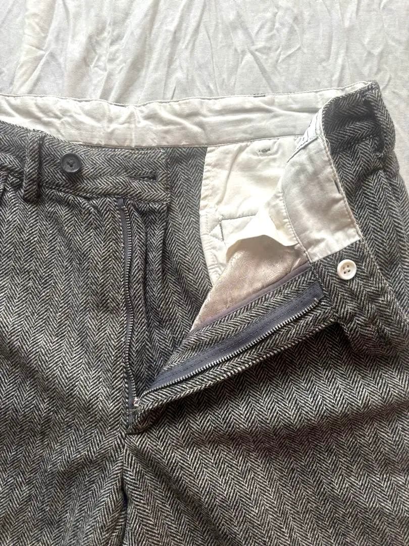 ENGINEERED GARMENTS ウールヘリンボーンパンツ w34