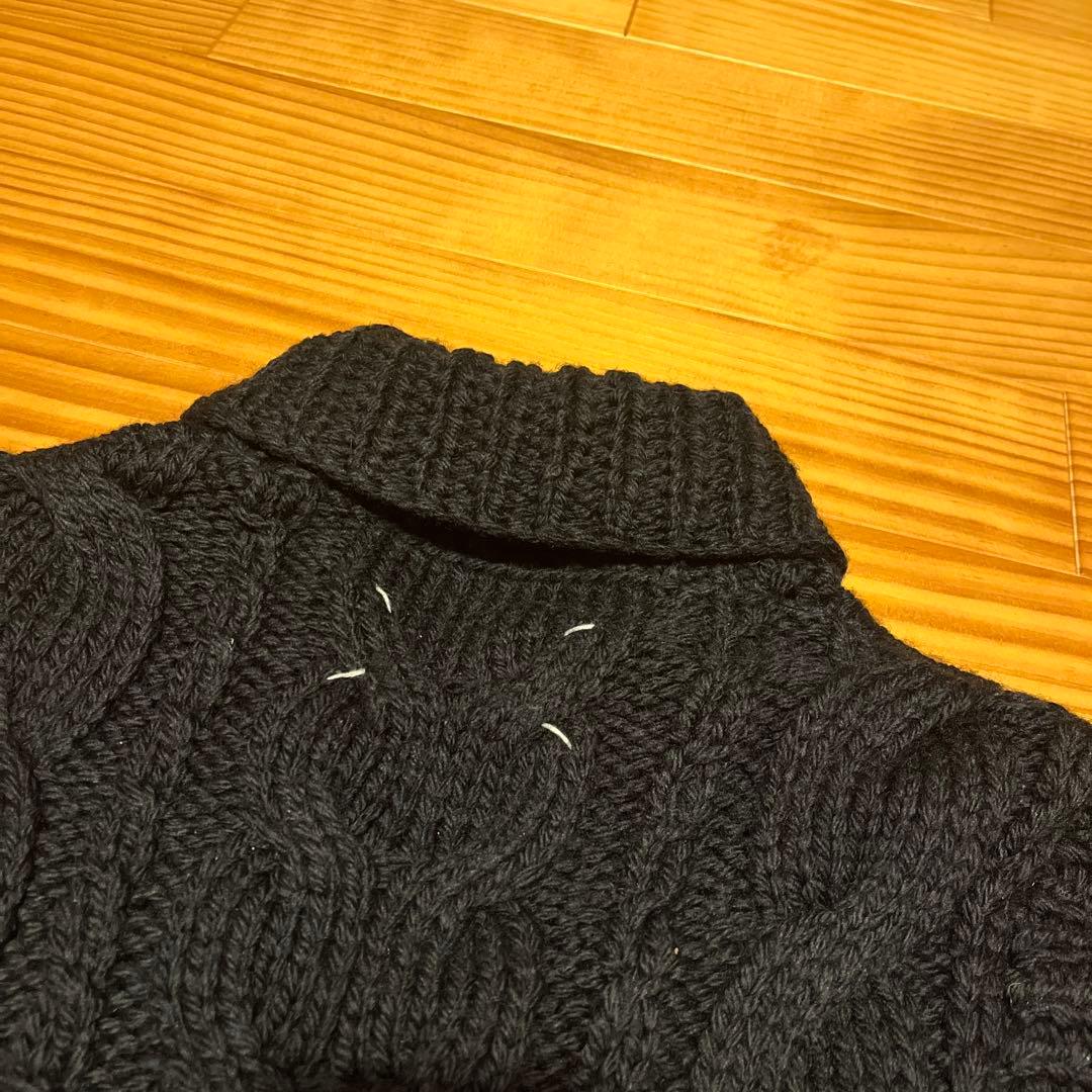 c*m様 Maison Martin Margiela ケーブル編み ニット ベ