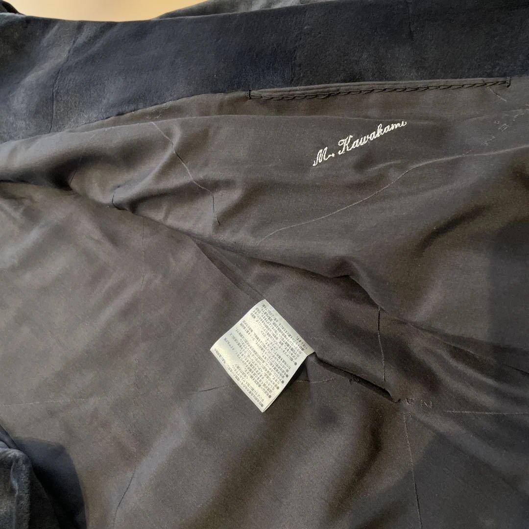 【美品】CARVEN　カルヴェン ミンク ロング　コート 裏地 シルク 高級毛皮