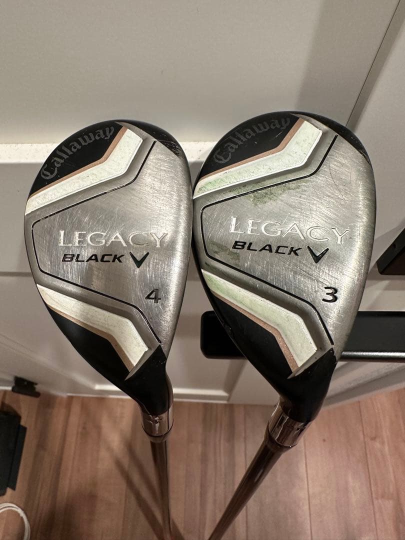 Callaway Legacy Black ユーティリティクラブ 3&4セット
