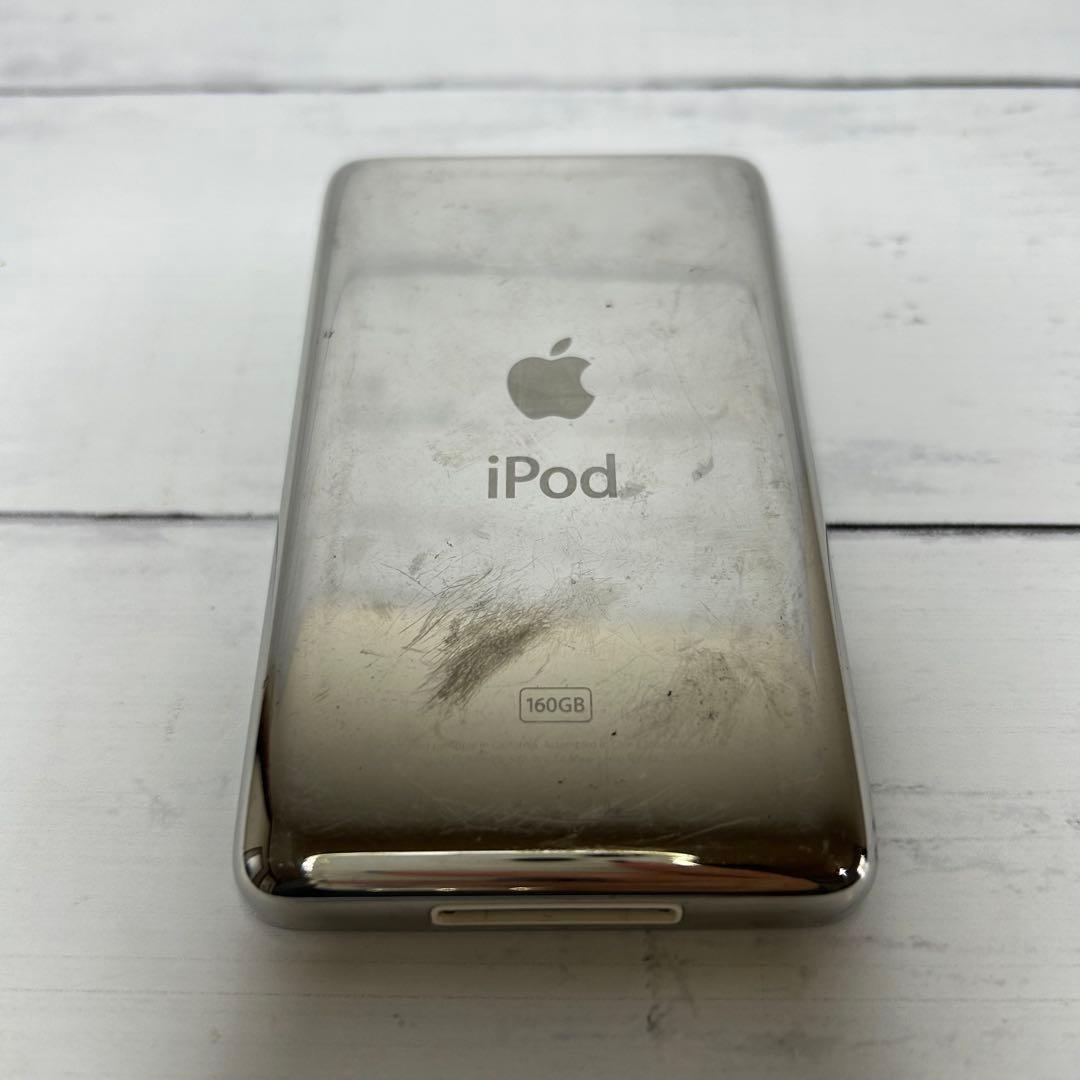 iPod classic シルバー 160G 動作未確認 ジャンク