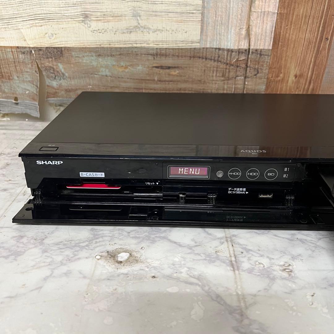 ヨッシーさん専用全国送料込シャープブルーレイレコーダー2番組同時録画、スマホ視聴