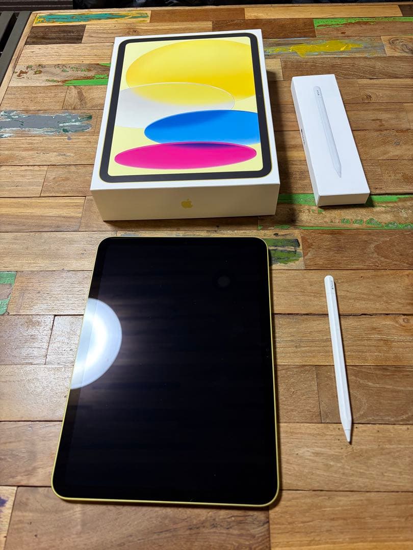 iPad A16 イエロー Apple Pencil（USB-C）セット