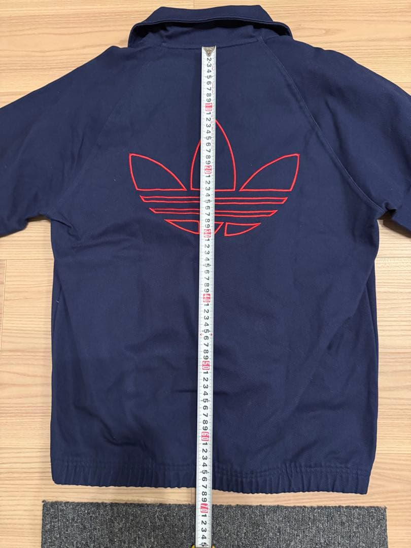 adidas ネイビー 長袖ポロシャツ M アーセナル