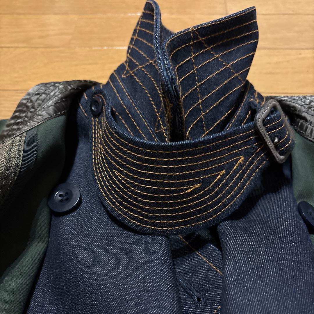 sacai モッズコート　トレンチコート　16-02416