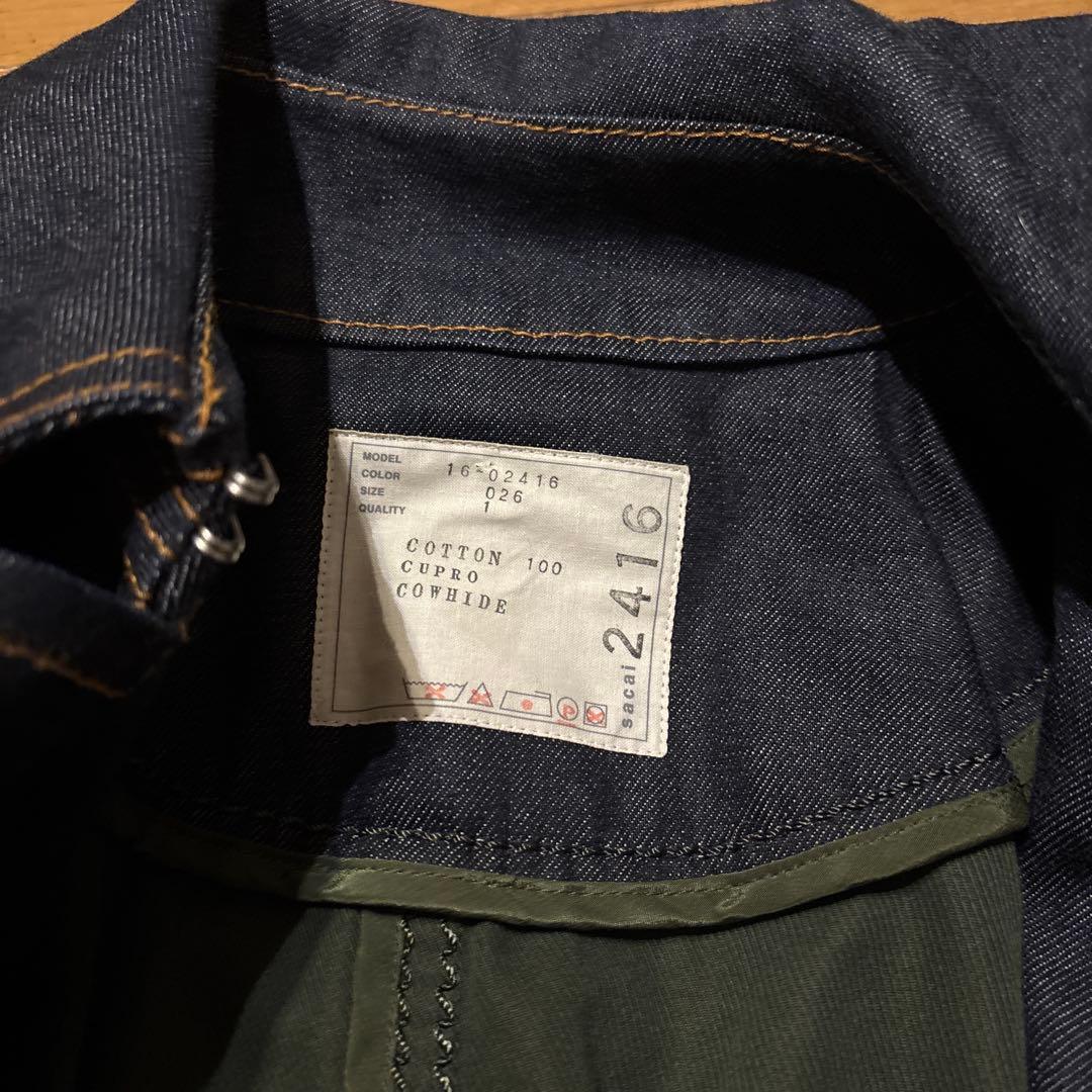 sacai モッズコート　トレンチコート　16-02416