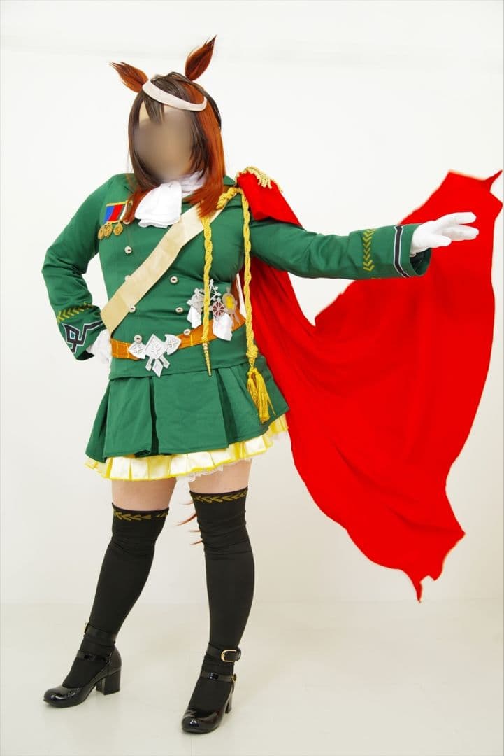 ウマ娘 シンボリルドルフ コスプレ衣装 ウィッグ XLサイズ