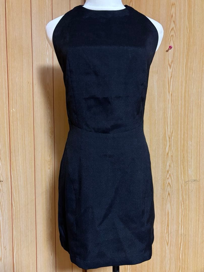 theredthread バックレス ホルター ドレス ミニ