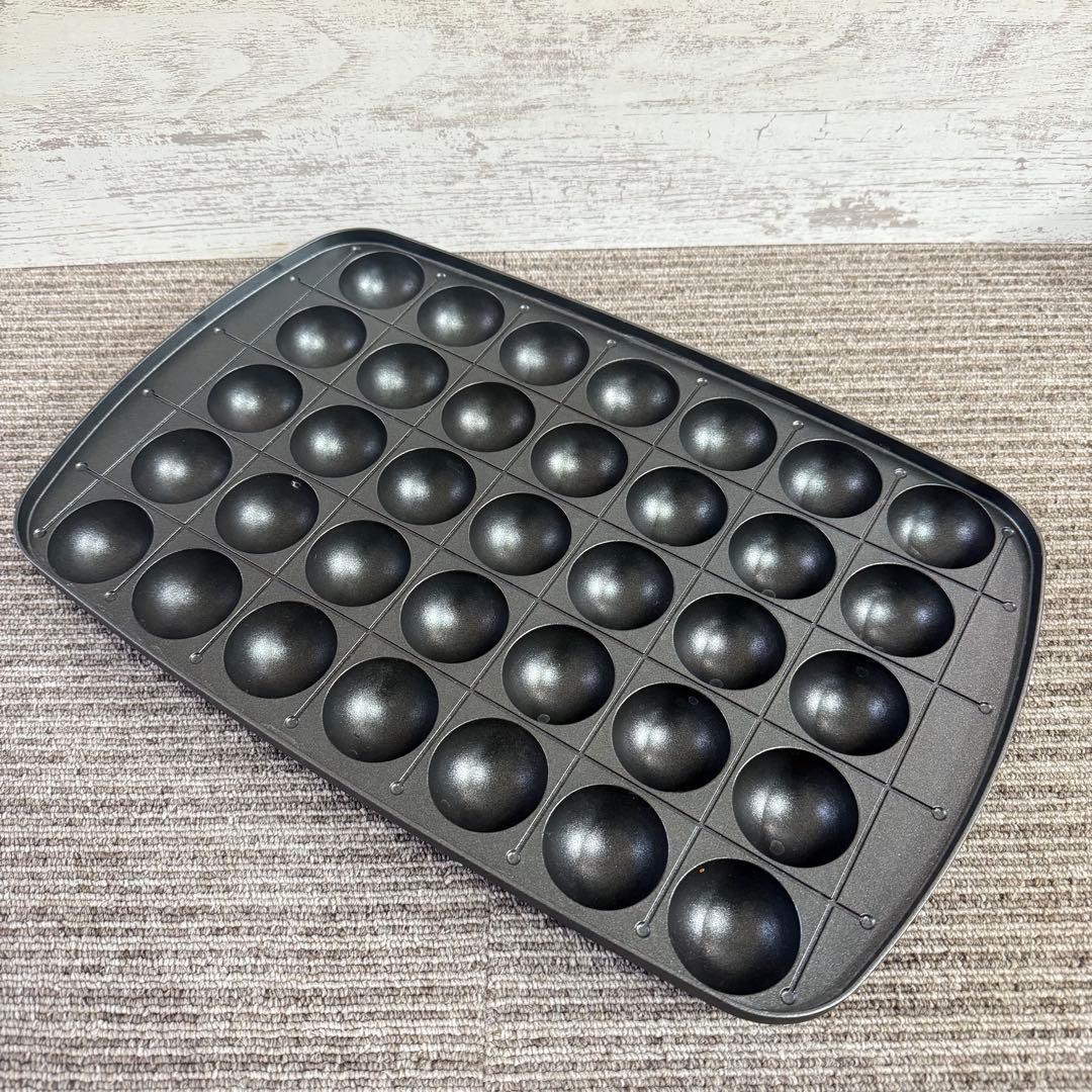 ホットプレート 2分割トレイ たこ焼きプレート付き ブルーノ グランデ 赤