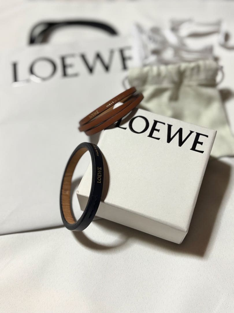 LOEWE ロエベ ダブルバングルセット