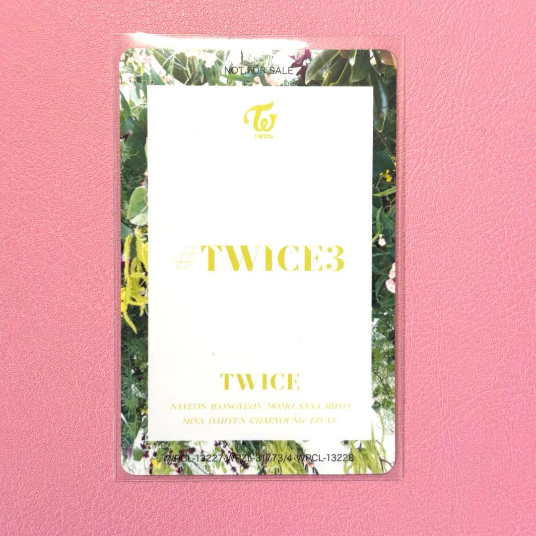 twice トレカ ミナ #TWICE3 ハイタッチ券 ソロトレカ 特典 レア