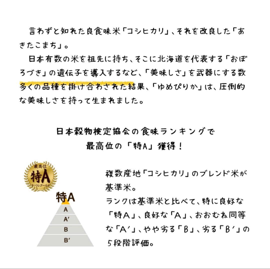 ゆめぴりか【玄米】 10kg令和7年 新米 北海道産 蘭越産 ユメピリカ