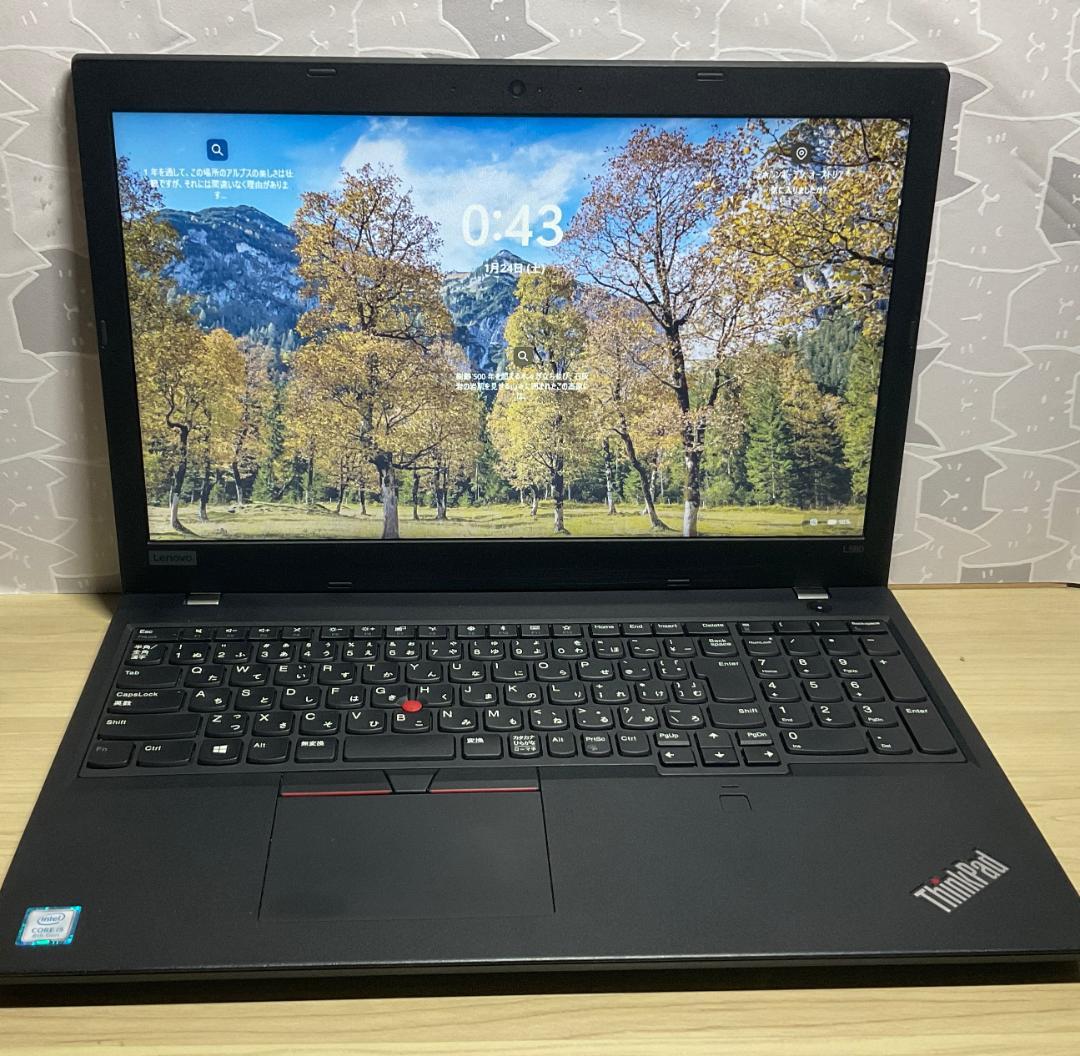 大画面＞Thinkpad L580 i5/16G/SSD 256G/Office