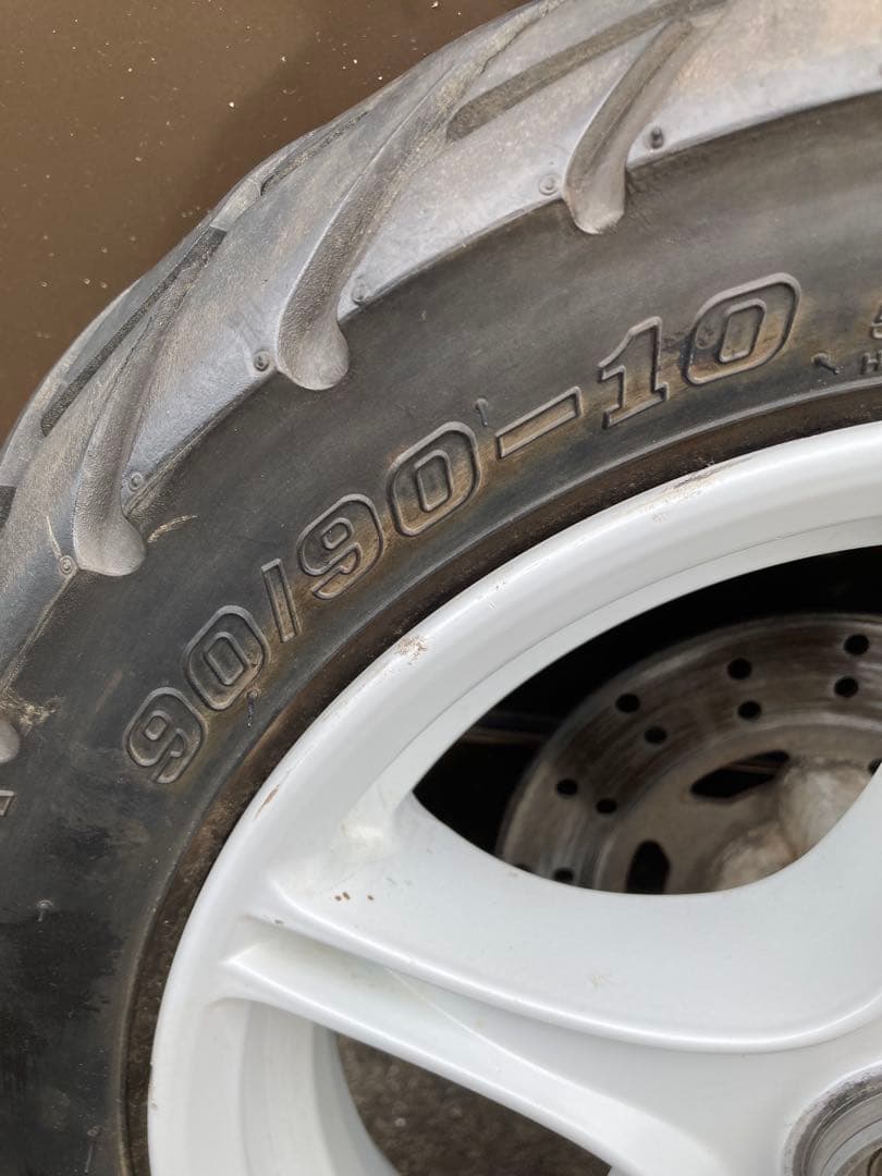 ジョグZRエボリューション SA16J 純正 ホイール ブレーキローター 絶版