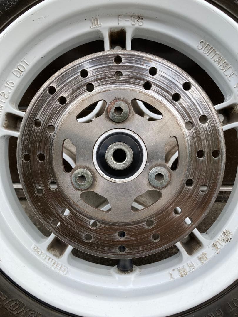 ジョグZRエボリューション SA16J 純正 ホイール ブレーキローター 絶版