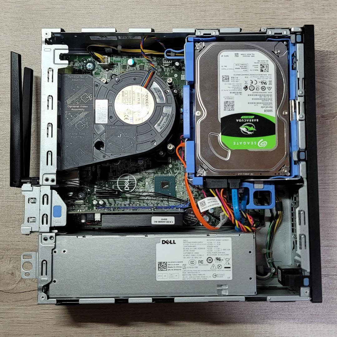 Core i7 8700／無線LAN内蔵／16GB／SSD256／HDD500⑦