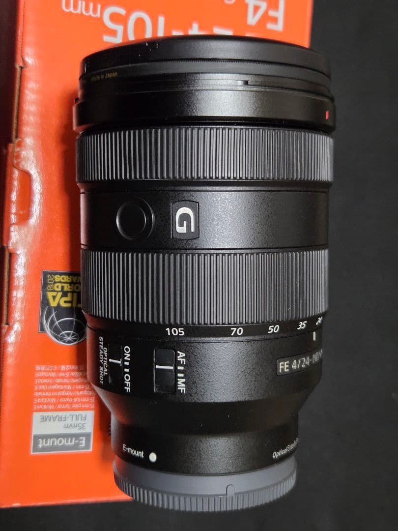 SONY FE 24-105mm F4 G OSS 保護フィルター付き