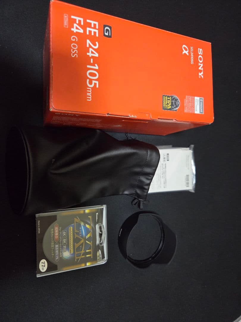 SONY FE 24-105mm F4 G OSS 保護フィルター付き