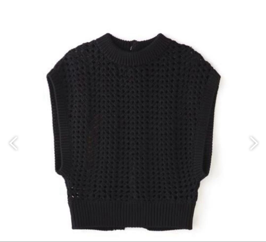 ADORE アドーア クロシェニットトップス