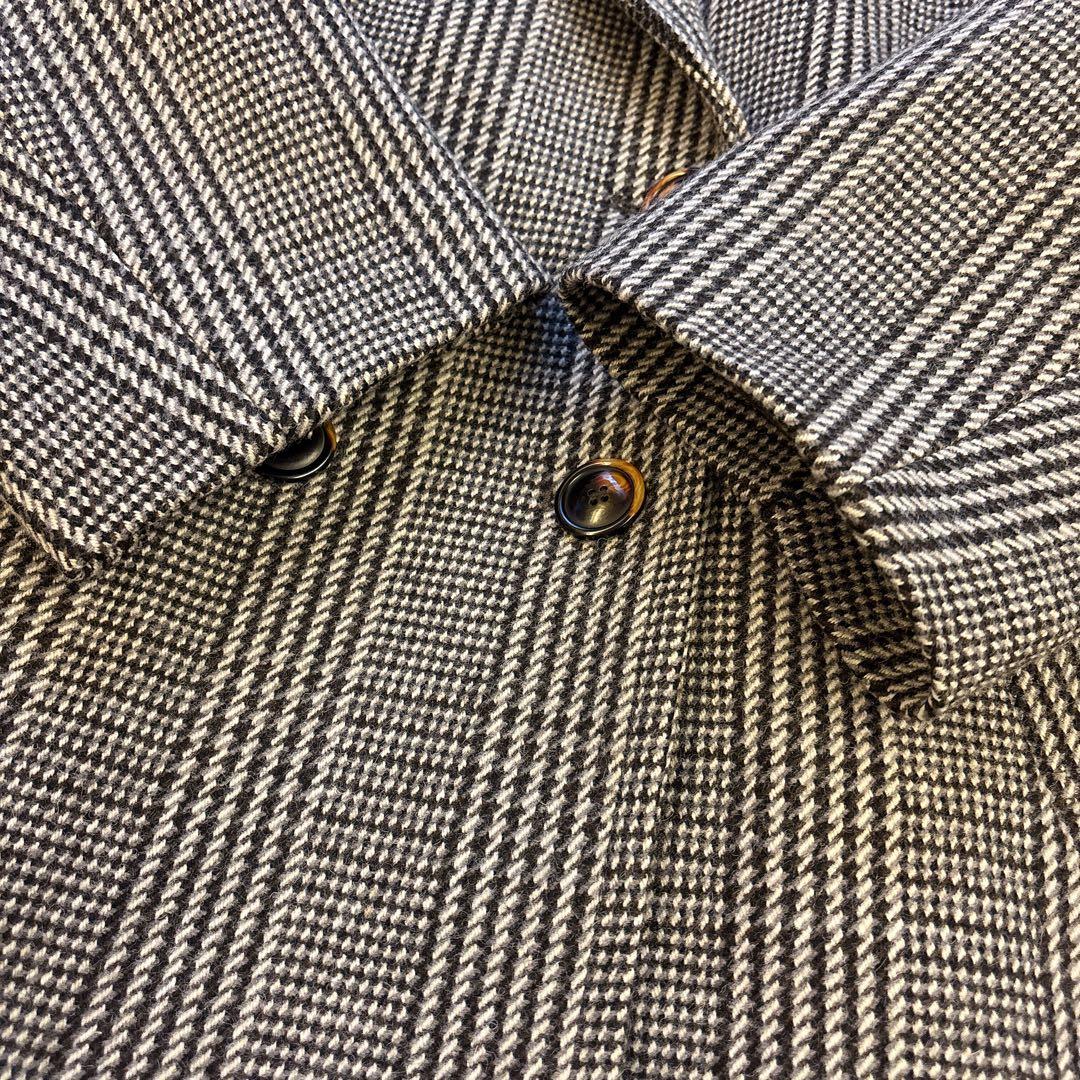 【極美品】ジャーナルスタンダードレリューム　ダブルカラー　チェックコート 茶