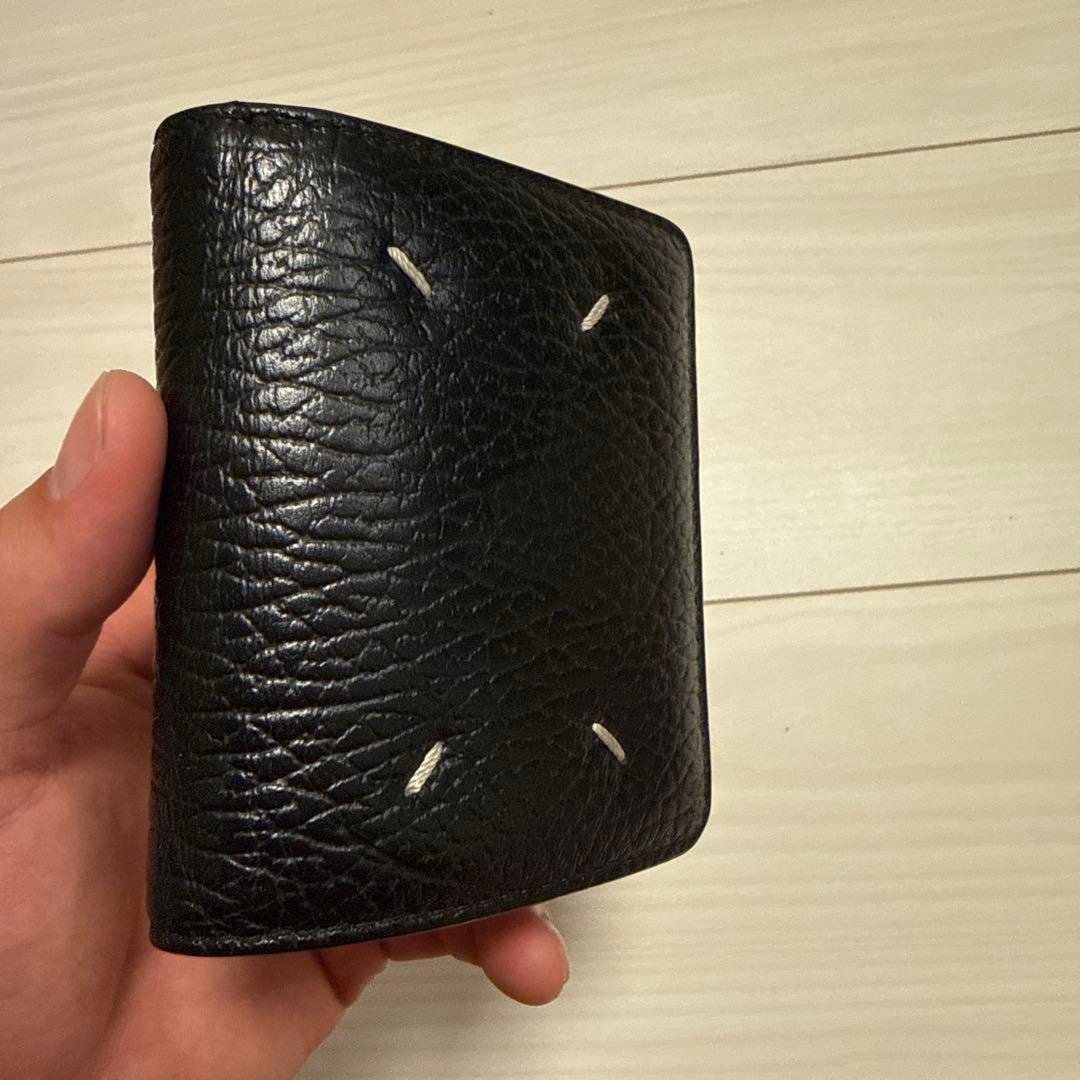 マルジェラ 二つ折り財布　ブラック