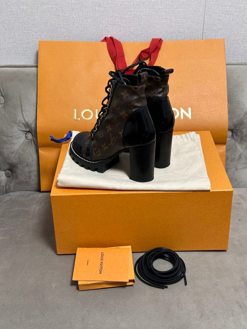 ルイヴィトン ブーツ スタートレイル 36ハーフ