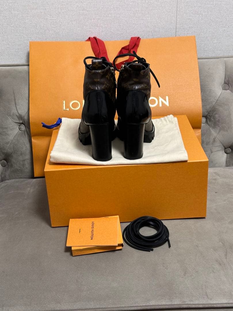 ルイヴィトン ブーツ スタートレイル 36ハーフ