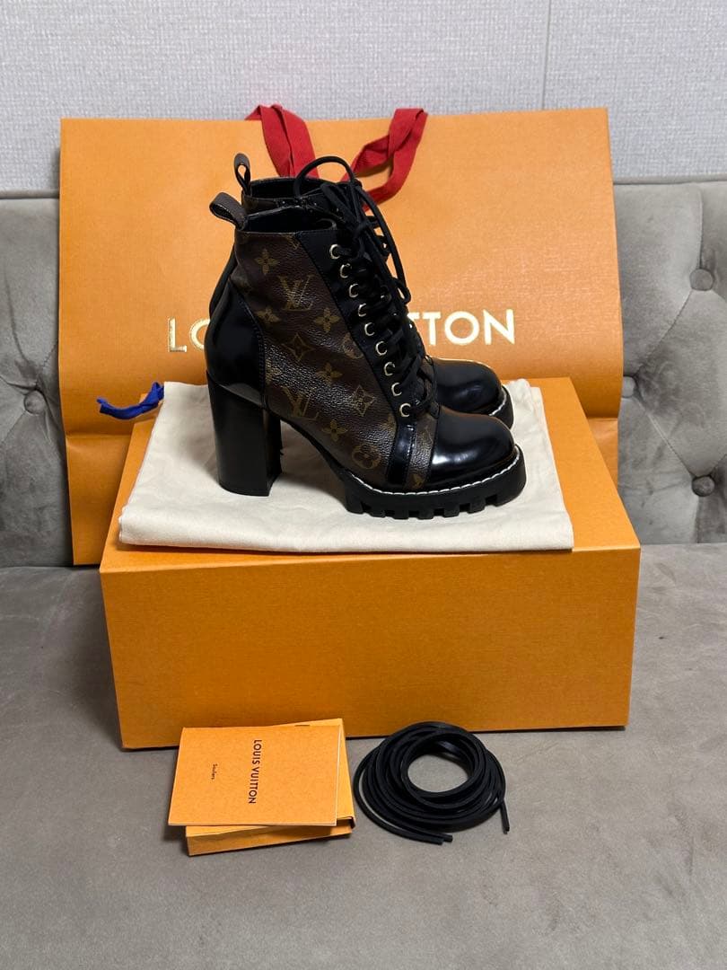 ルイヴィトン ブーツ スタートレイル 36ハーフ