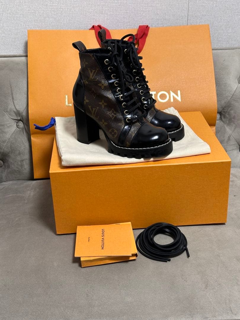 ルイヴィトン ブーツ スタートレイル 36ハーフ