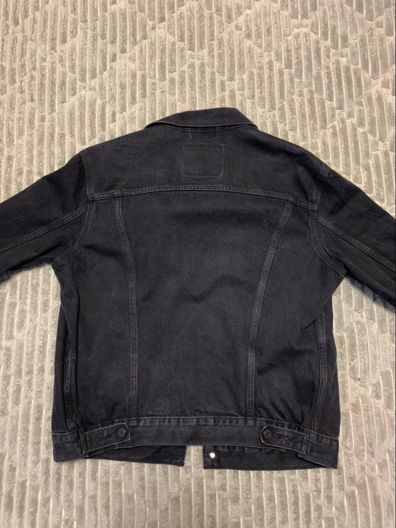 LEVI'S ブラック デニムジャケット Lサイズ