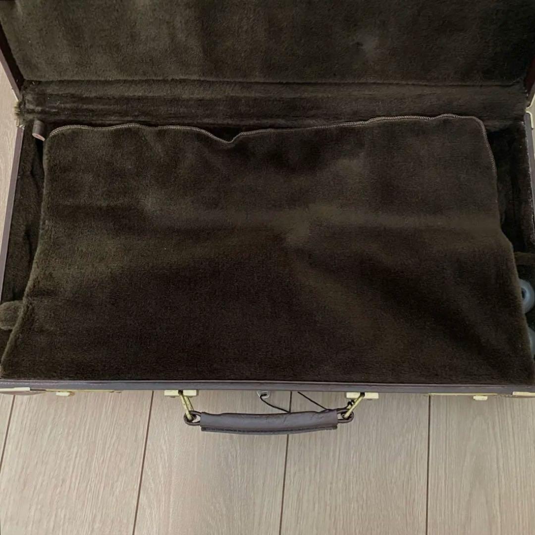 【美品】Bach トランペット ダブルケース 純正 ブラウン