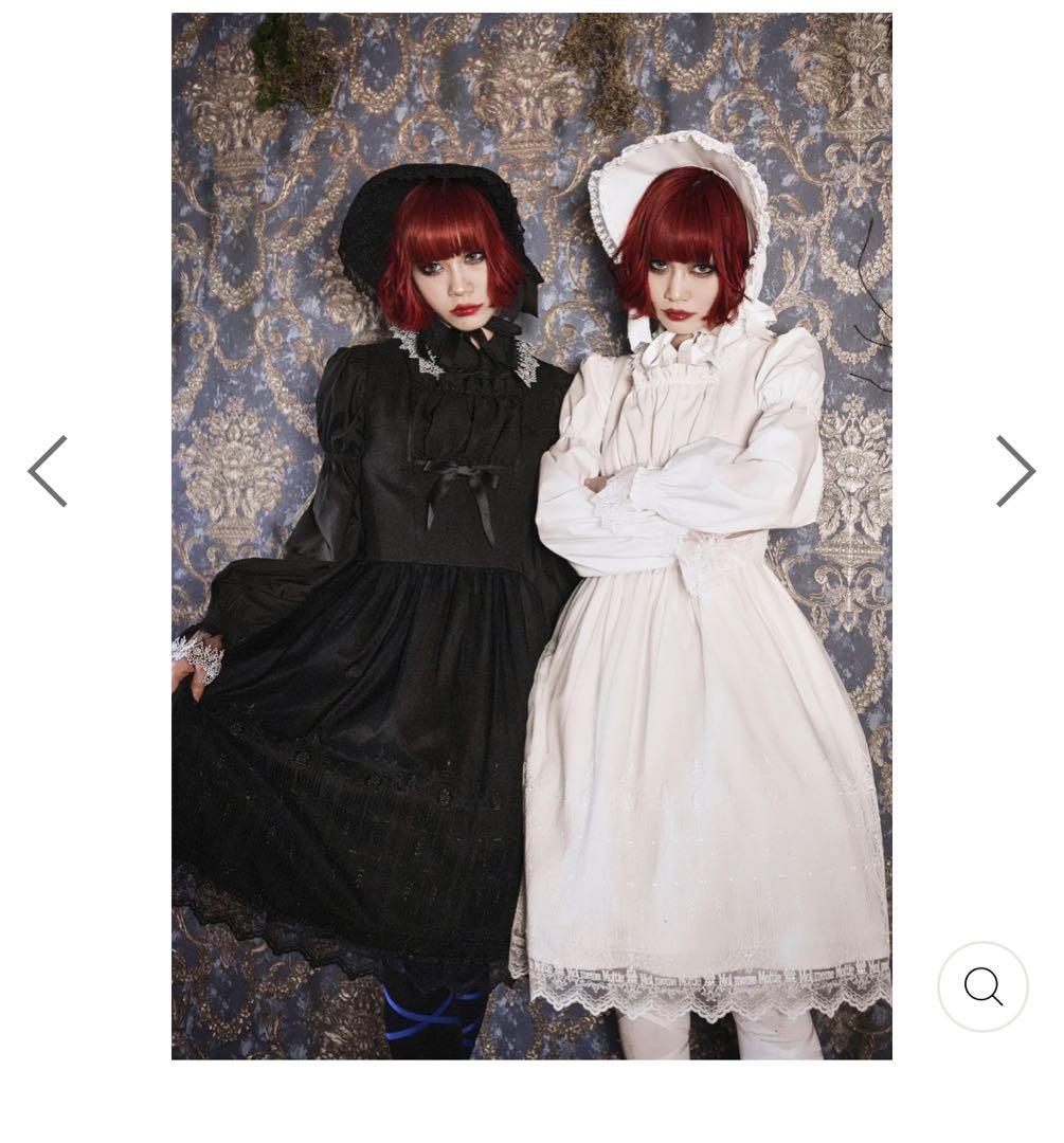 Moi meme Moitie 燭台エンブレムゲートジャンパースカート ボンネッ