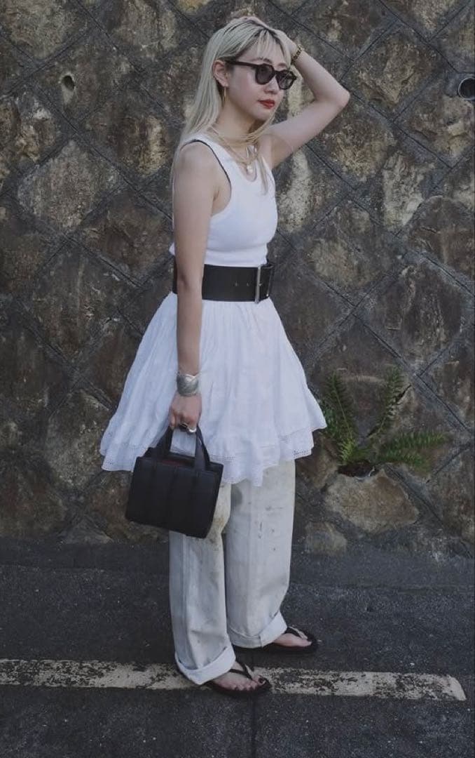 【新品】crinclecrinclecrincle 2wayキャミスカート