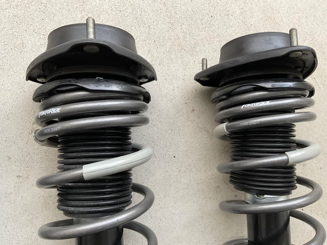 GR86 ZN8純正ダンパー＋タナベFUNTORIDEダウンサス4本セット