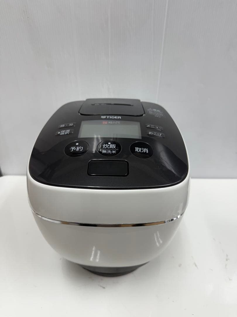 タイガー IH炊飯器 JPB-A100 1.0L クロスホワイト 動作確認済み